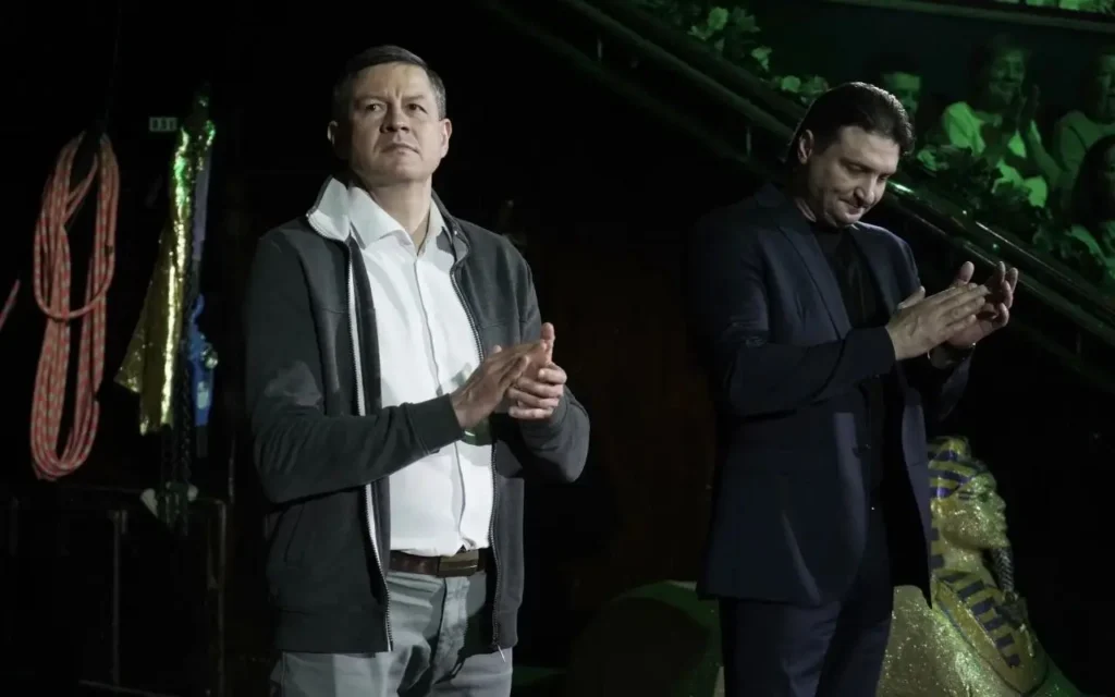 Егор Ковальчук обсудил с руководством Росгосцирка развитие брянской арены