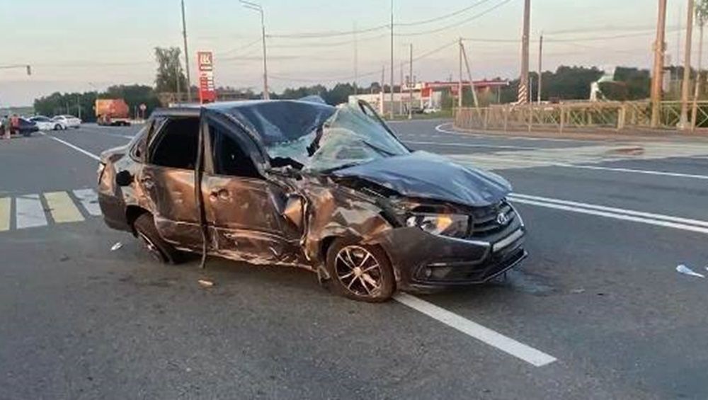Под Клинцами автомобилистка устроила ДТП с тремя пострадавшими
