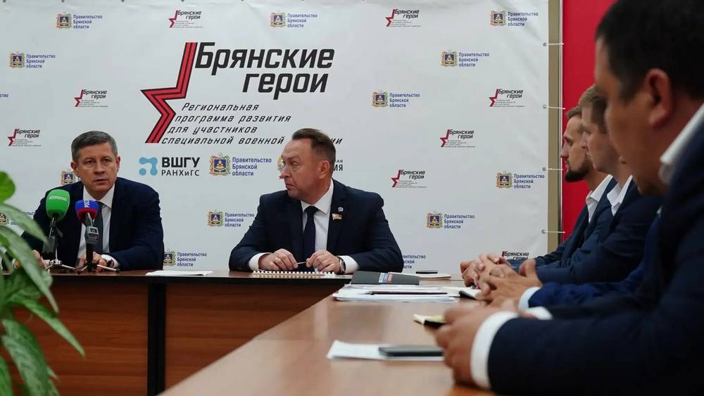 Егор Ковальчук встретился с брянскими героями СВО
