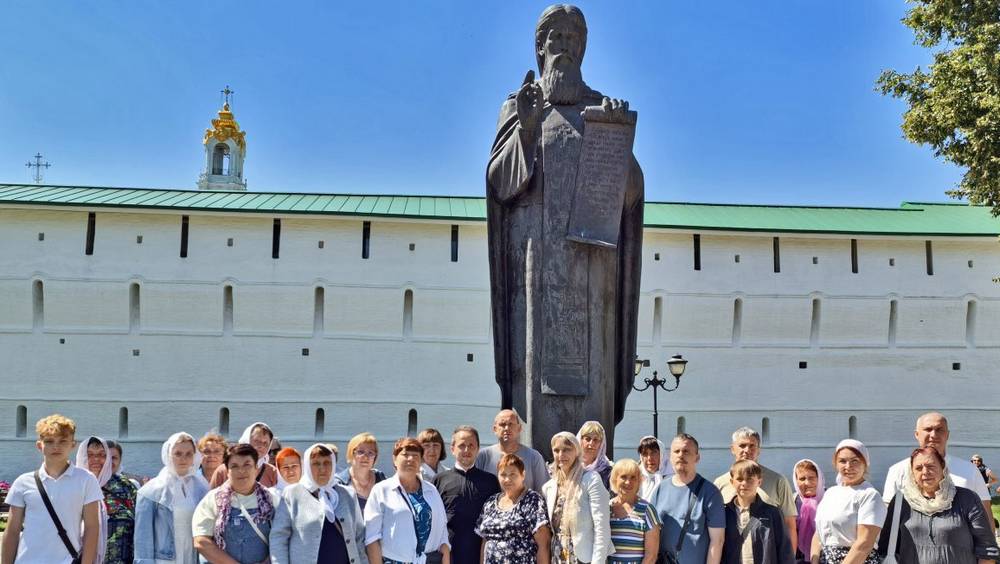 Брянские паломники побывали у святынь Сергиево-Посадской епархии