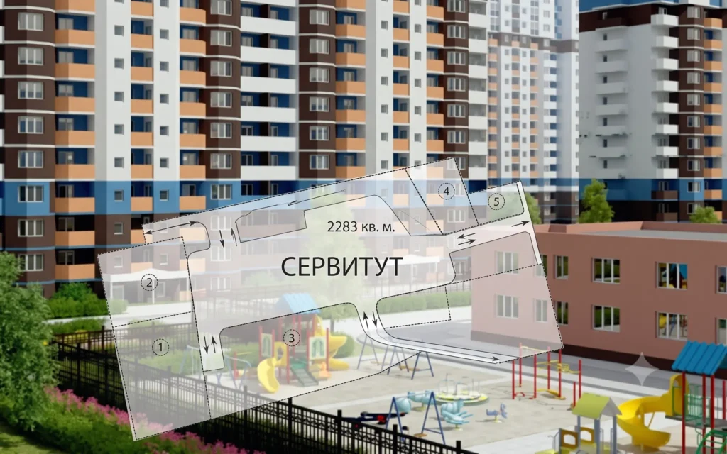 В брянском микрорайоне «Речной» установили публичный сервитут для прохода