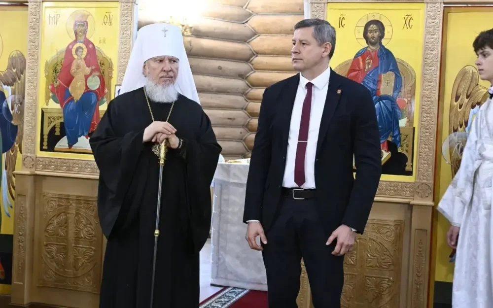 В брянской войсковой части освятили храм Серафима Саровского