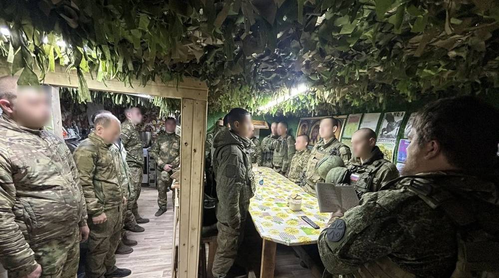 Руководитель военного отдела Брянской епархии посетил группировку войск «Север»