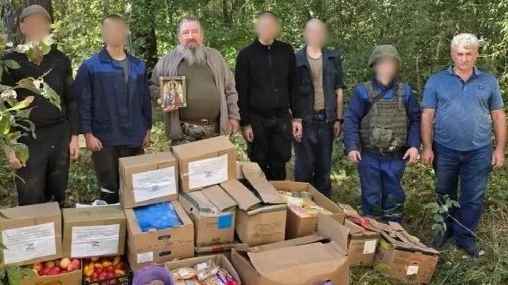 Брянский священник совершил пастырский визит в подразделение группировки «Север»