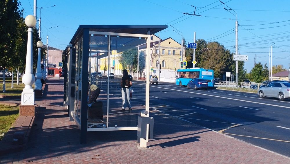В Брянске на улицах Калинина, Советской и Линейной появились новые остановки
