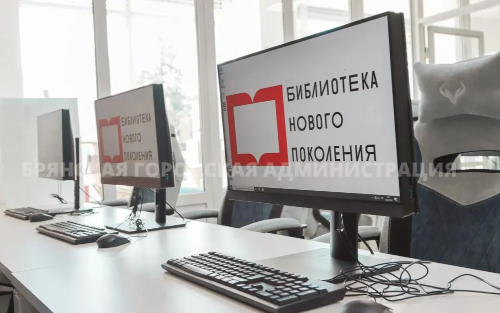 На улице Авиационной в Брянске открыли модельную библиотеку за 8 млн рублей