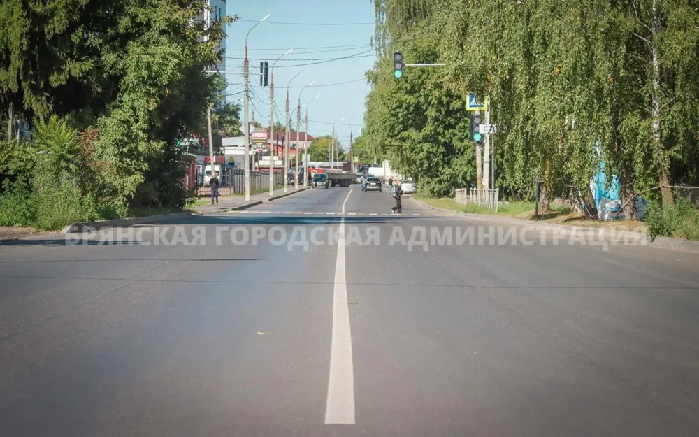 На улице Спартаковской в Брянске установят новые остановки и завершат водоотвод