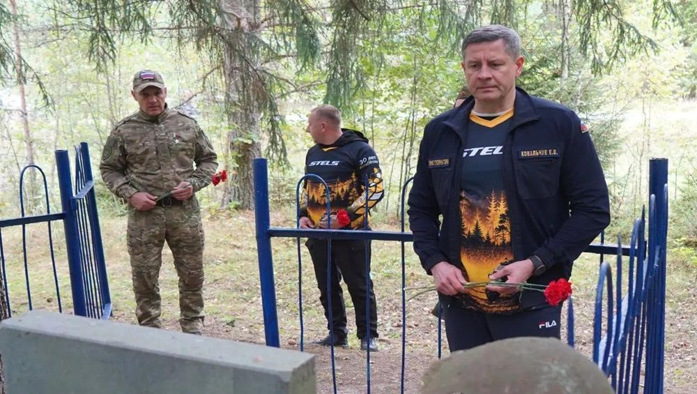 Ковальчук принял участие в мотопробеге по местам боевой славы Брянского района