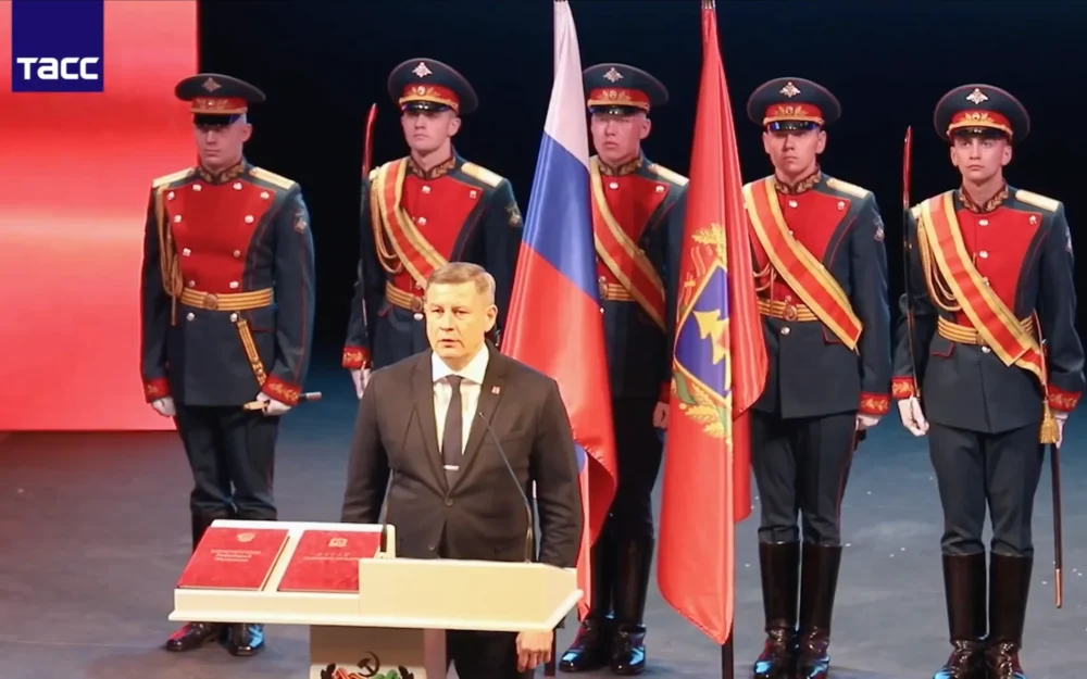 Егор Ковальчук принес присягу и вступил в должность губернатора Брянской области