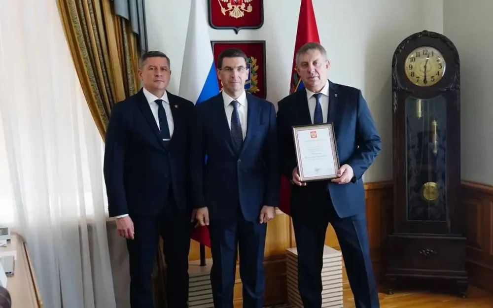 Экс-губернатор Брянской области Богомаз получил благодарность президента