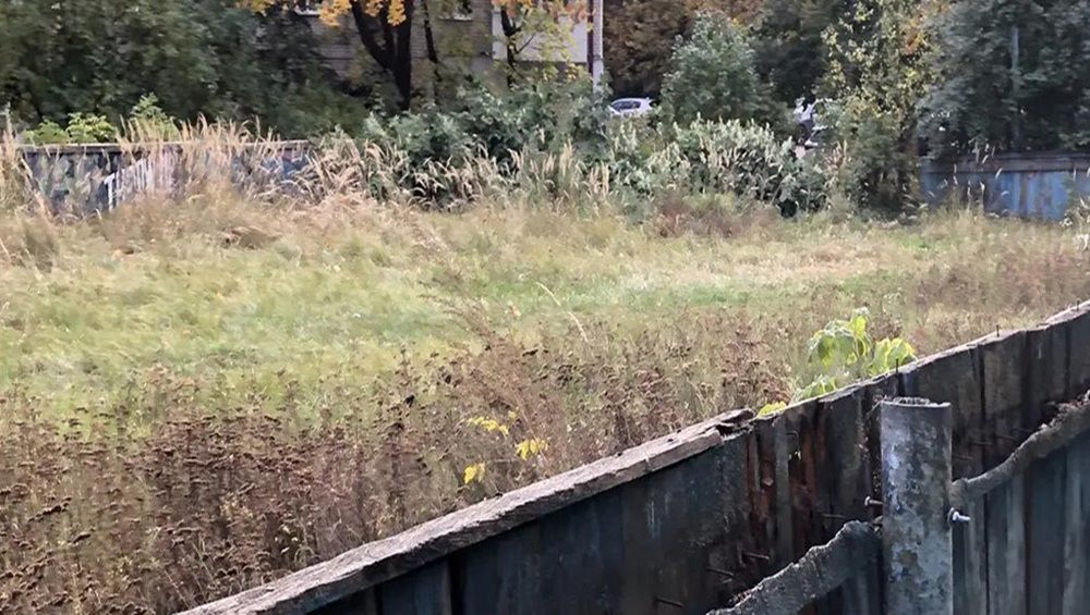 В центре Брянска демонтировали заброшенную спортивную площадку