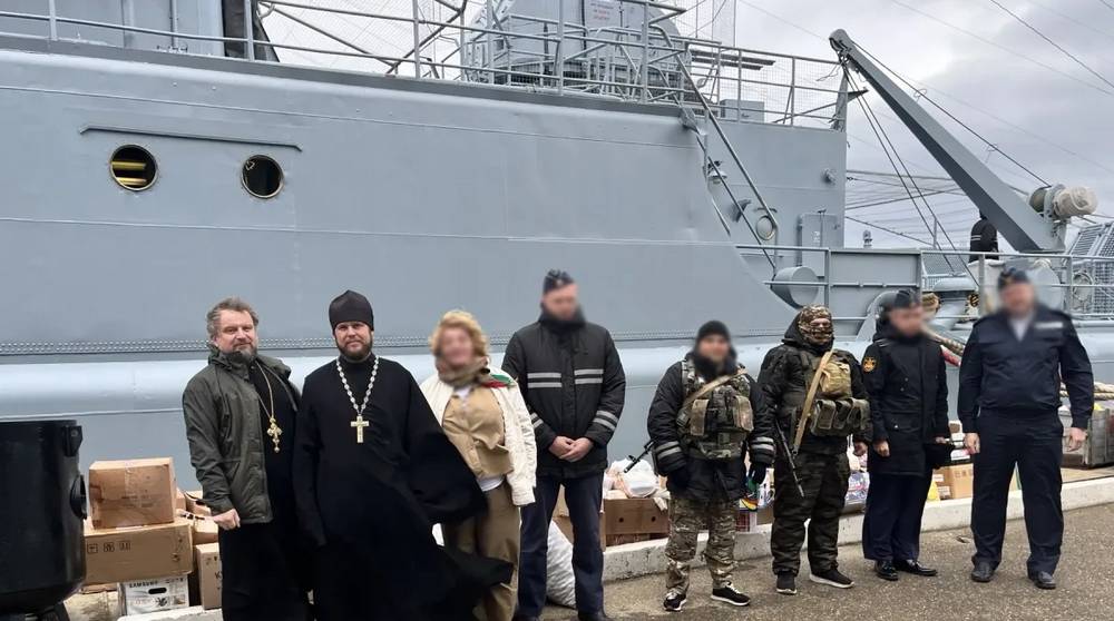 Военные священники Брянской епархии посетили моряков Балтийского флота