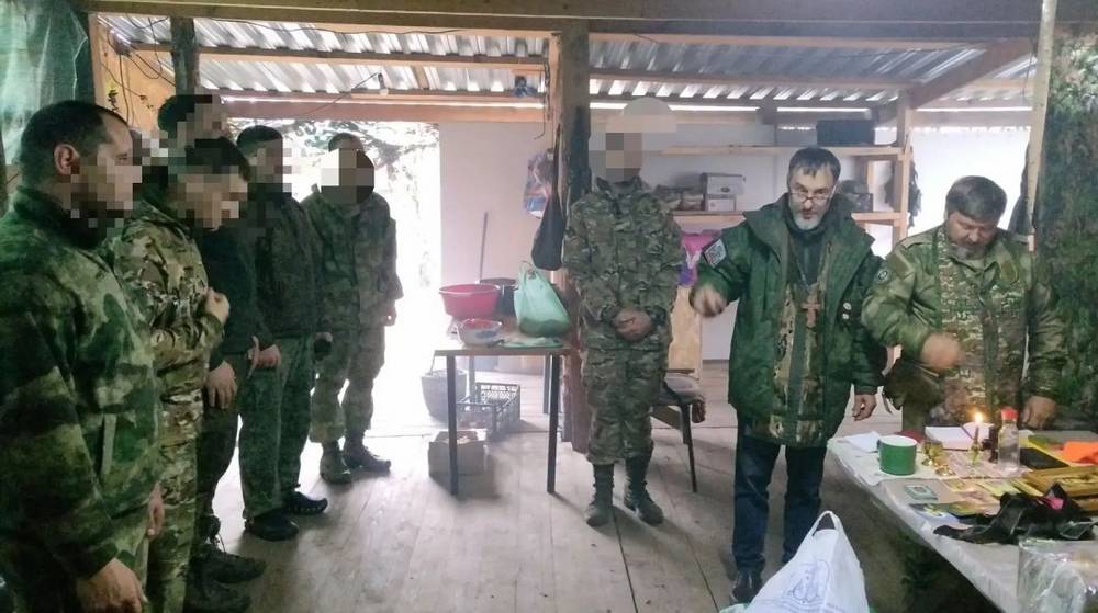 Воинские подразделения приграничья посетило духовенство Брянской епархии