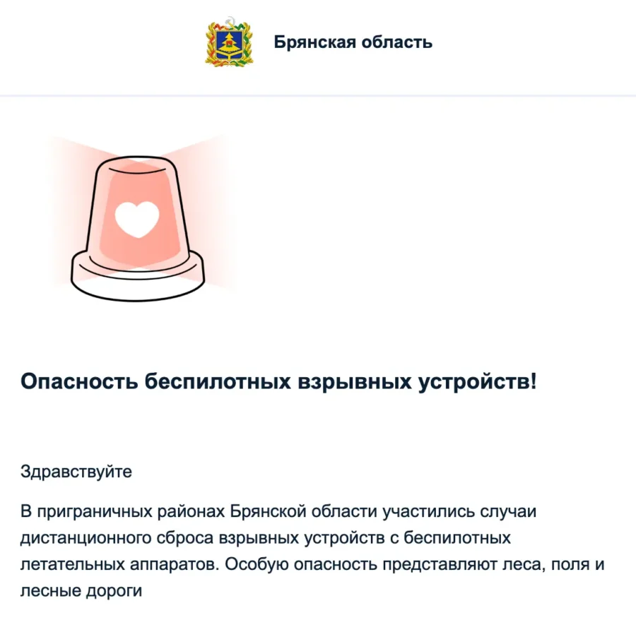 Жители Брянской области получили тревожные предупреждения от «Госуслуг»