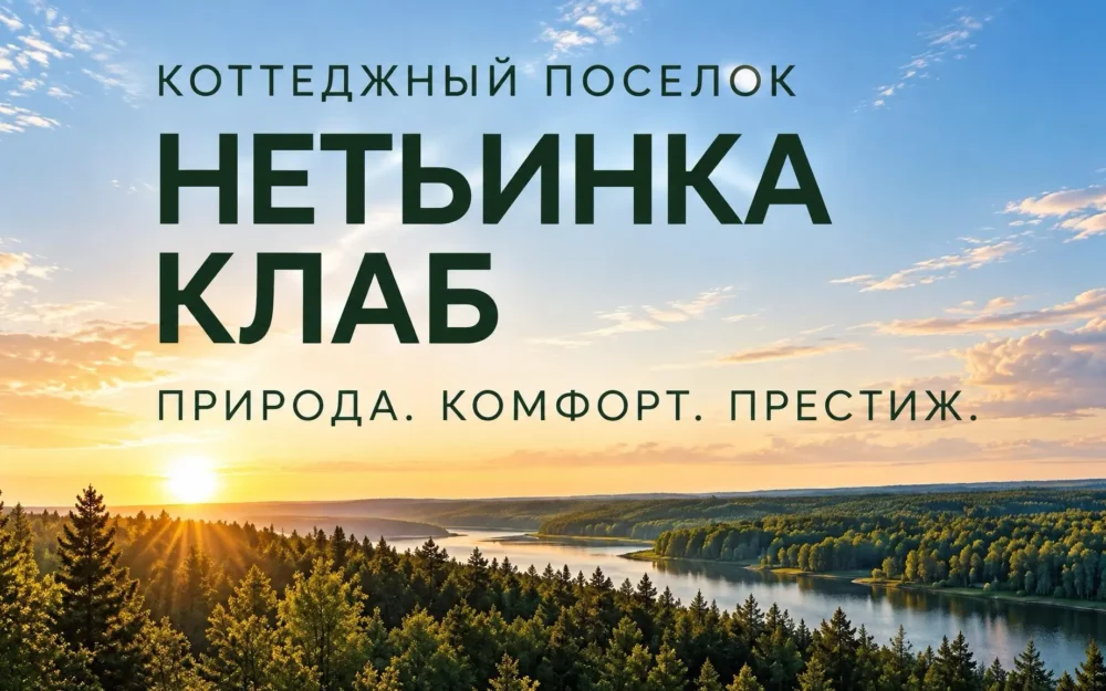 В Брянске стартовал новый коттеджный посёлок «Нетьинка Клаб»