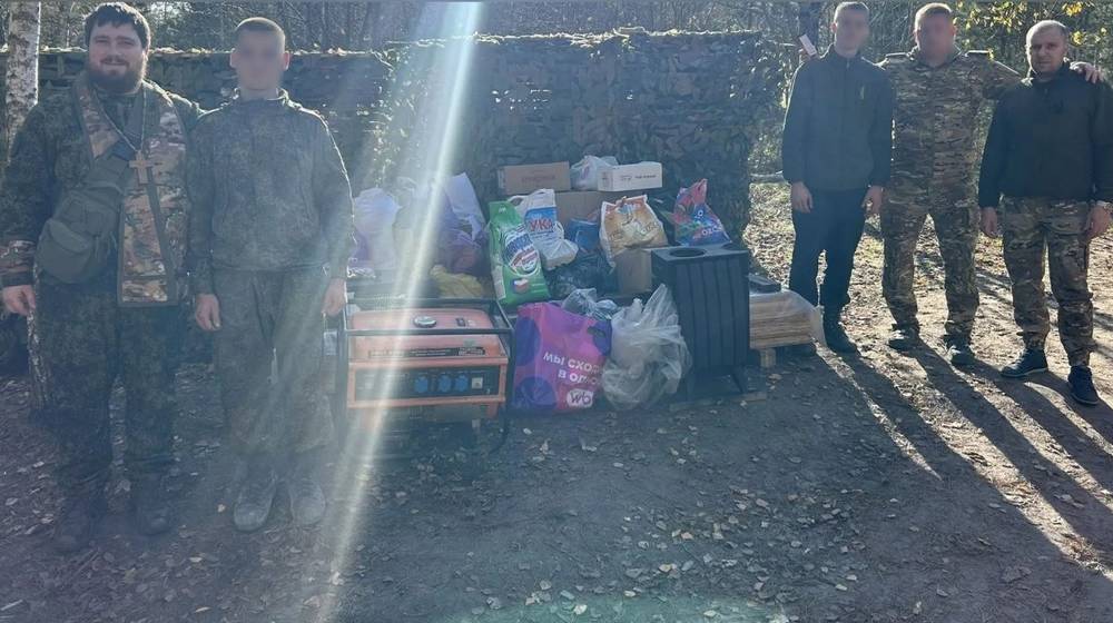 Руководитель военного отдела Брянской епархии встретился с танкистами группировки «Север»