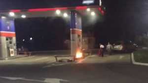 Пожар на АЗС произошел в Брянске на Новостройке