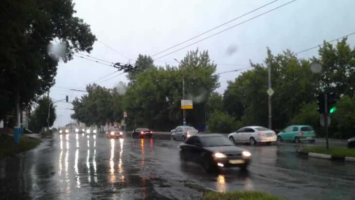 На Брянскую область сильные дожди обрушатся 8 и 9 августа