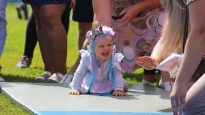 Почепе на стадионе впервые прошел «Забег карапузов»