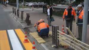 В Брянске приступили к завершению ремонта дороги на улице Дуки