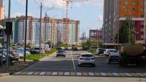 В Брянске завершили ремонт дороги на улице Горбатова