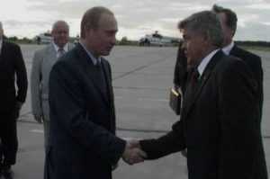 Первый визит Владимира Путина в Брянск. 2004 год