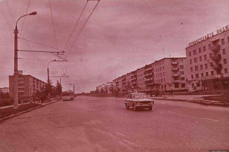 Такой когда-то была улица Крахмалева в Брянске