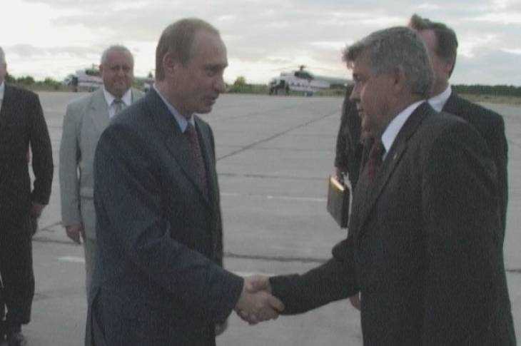 Путин и Лодкин в Брянске