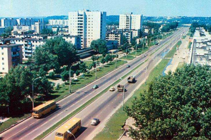 Брянск, проспект Московский, 1985 год